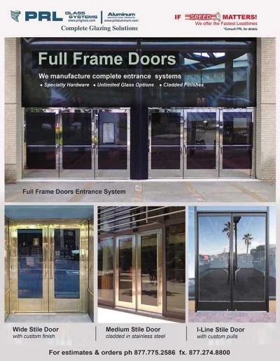 Elegant Full Framed Clad Doors