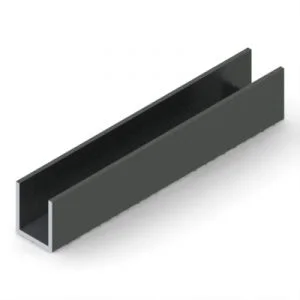 125X15UCBR - 1-1/4" X 1-1/2" U-Channel Bronze Anodized