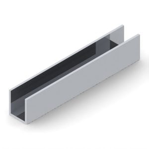 125X15UCCLR - 1-1/4" X 1-1/2" U-Channel