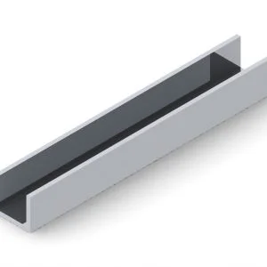 125x1UCCLR - 1-1/4" X 1" U-Channel