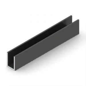 1x15UCDB - 1" X 1-1/2" Aluminum U-Channel