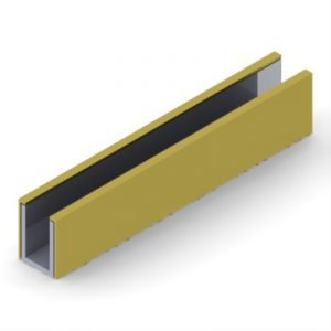 1x15UCSB - 1" X 1-1/2" U-Channel