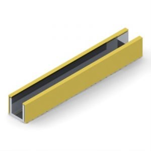 1x1UCPB - 1" X 1" U-Channel