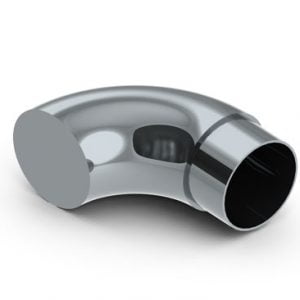 HR15RE - 90 Degree. 1-1/2" RAD. Wall Return