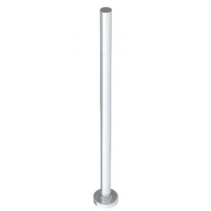 HRPOST - 42X2 Diameter Stainless Steel Post W/ Sill Flange