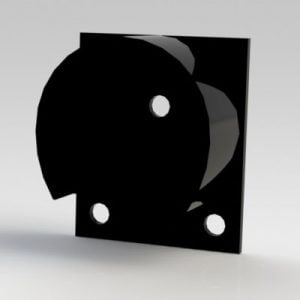 PL-IRS4WMBRZ - Top Rail Wall Mount