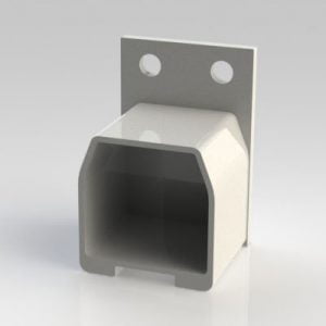 PL-IRS5BWMWP - Bottom Rail Wall Mount