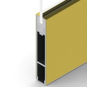 PL1000PB - PL-1000 Wet-Set Door Rails