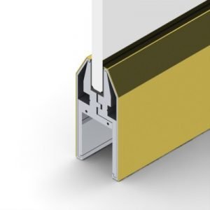 PL150DSPB - PL-150 Dry-Set Door Rails