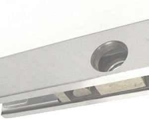 PL16500BS - Door Lock Patch Fitting #4 Brushed Stainless Steel
