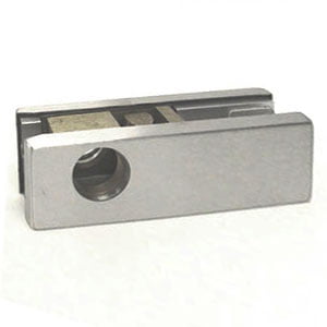 PL16500CLR - Door Lock Patch Fitting Clear Anodize