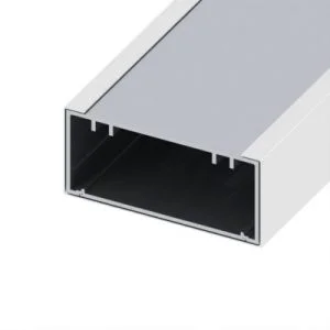 PL250DHPS - 2" X 4-1/2" Door Header #8 Polished Stainless Steel