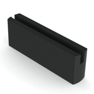 PL350DB - PL-350 Dark Bronze Anodize Aluminum Rail