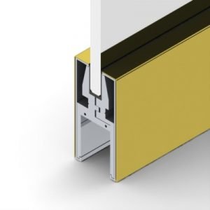 PL350DSPB - PL-350 Dry-Set Door Rails