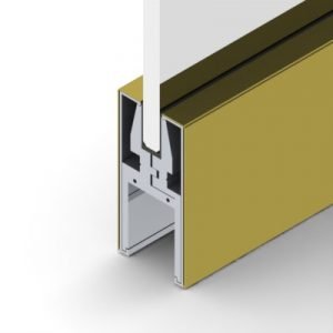 PL350DSSB - PL-350 Dry-Set Door Rails
