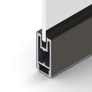 PL350SDSBRZ - PL-350 Dry Set SIDELITE Rail Bronze Anodized