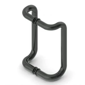 PL3EO12BLK - PL-3 PRL 12" Offset Back/Back Pull Handle