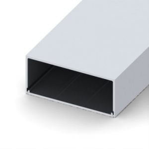 PL400DHCA - 1-3/4" X 4" DR Header Clear Anodized