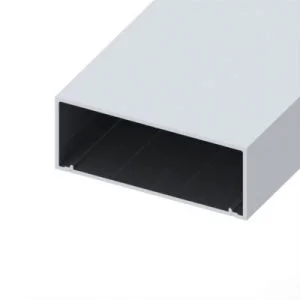 PL450DHCA - 1-3/4" X 4-1/2" DR Header Clear Anodized