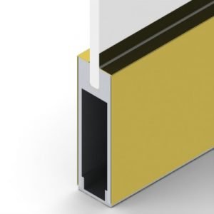 PL600PB - PL-600 Polished Brass Rail