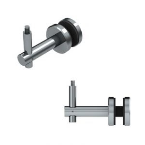 PLHR20XEGBS - Hand Rail Glass Mount Bracket