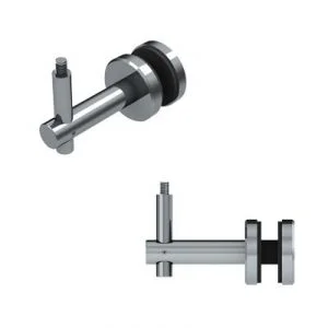 PLHR20XEGBS - Hand Rail Glass Mount Bracket