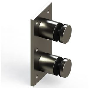 PLRSOB20BS - Stand Off Base and Endcap, with Mounting Plate