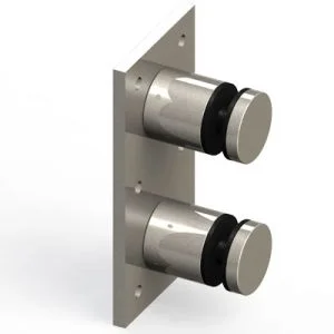 PLRSOB20PS - Stand Off Base and Endcap, with Mounting Plate
