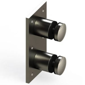 PLRSOBD20BS - Stand Off Base and Endcap, with Mounting Plate