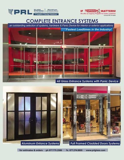 Entrance Door Systems