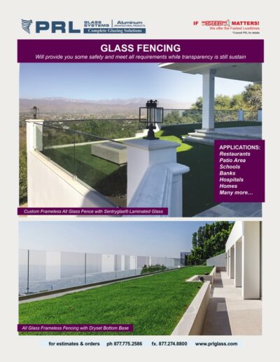 Frameless Glass Fencing