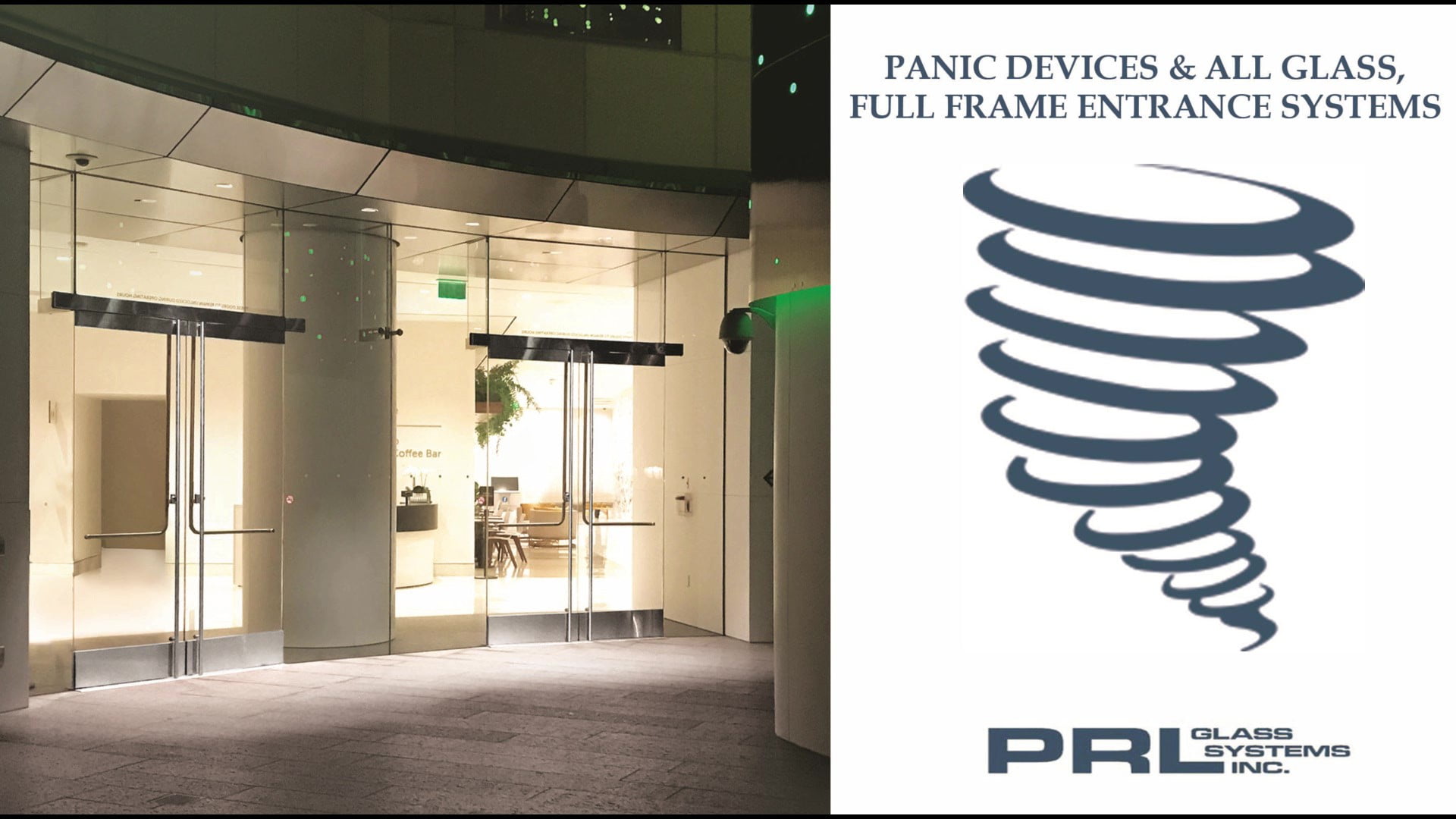 Glass Door Panic Devices Video