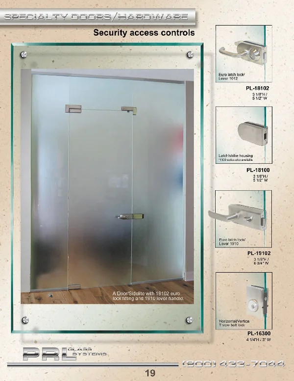 Glass Door Patch Fitting Locks and Hardware Manufacturer