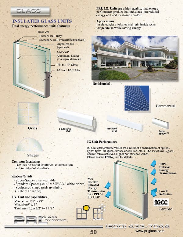 insulated glass units