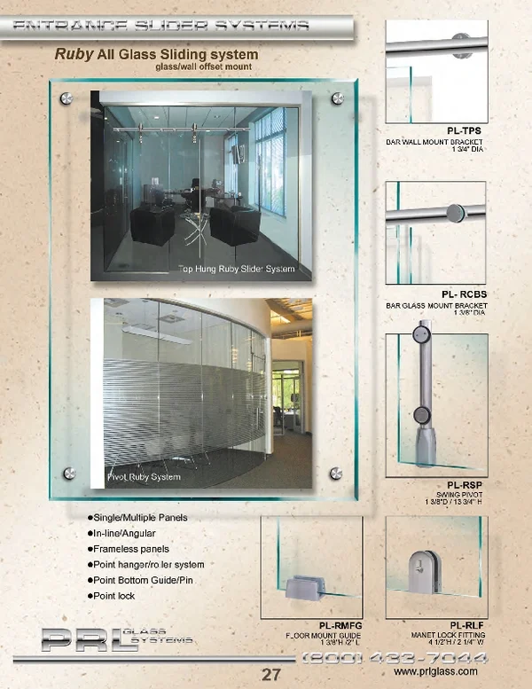Interior Glass Sliding and Pivot Doors