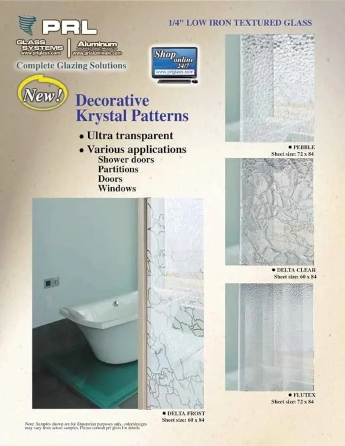 Krystal Klear Glass Patterns