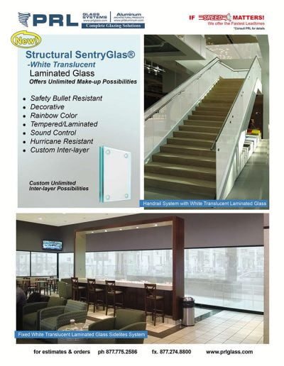 Laminated SentryGlas®