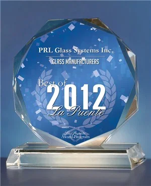 La Puente Glass Manufacturers Award