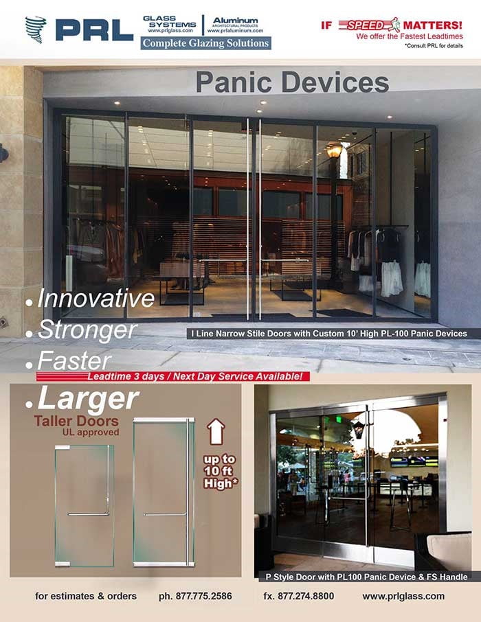 Larger Door Panic Handles