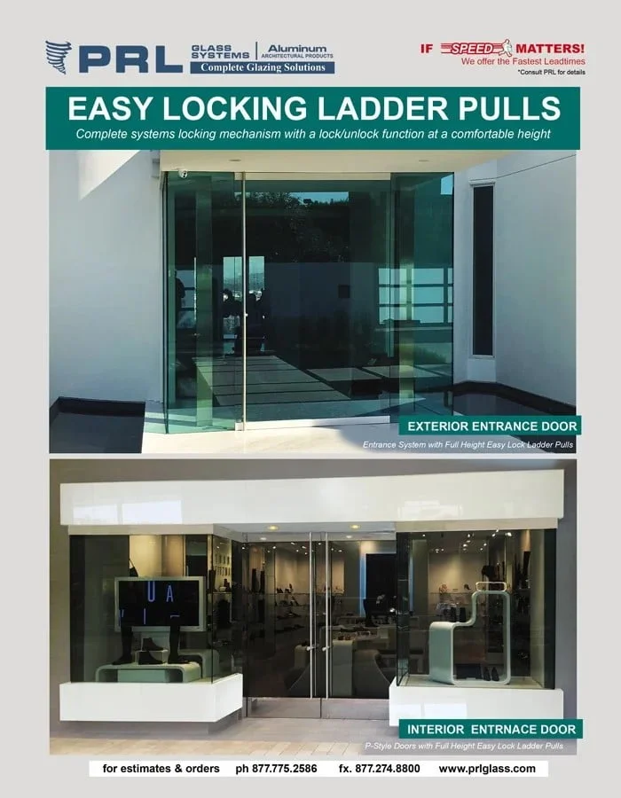 Locking Ladder Pull Handles