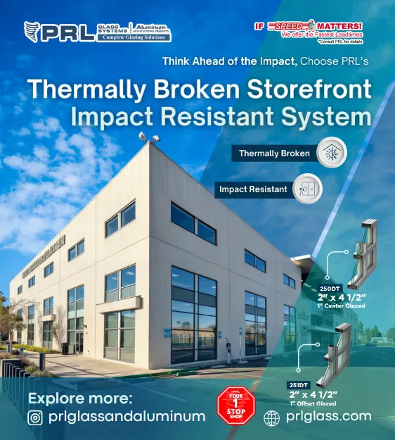 Los Angeles Thermally Broken Storefronts