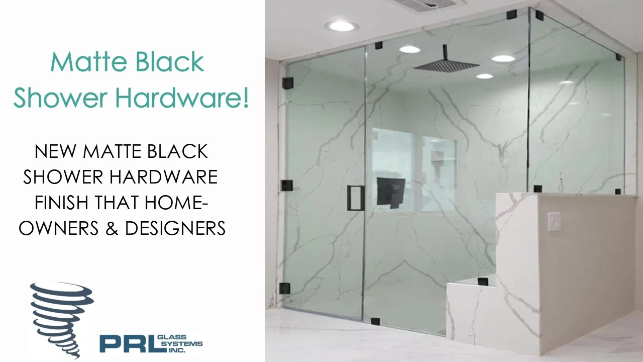 Matte Black Shower Hardware Video