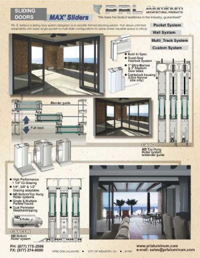 MAX' Slider Door System