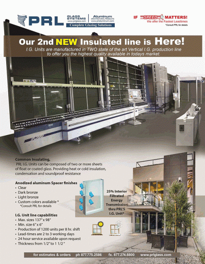 New Insulated Glass Line