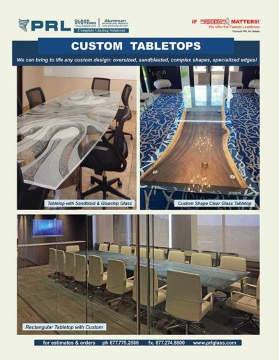 order custom glass table tops