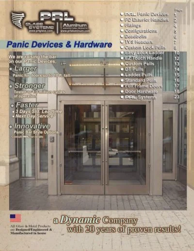 Panic Devices and Hardware Catalog