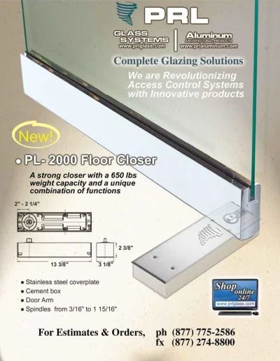 PRL PL-2000 HD Floor Closer