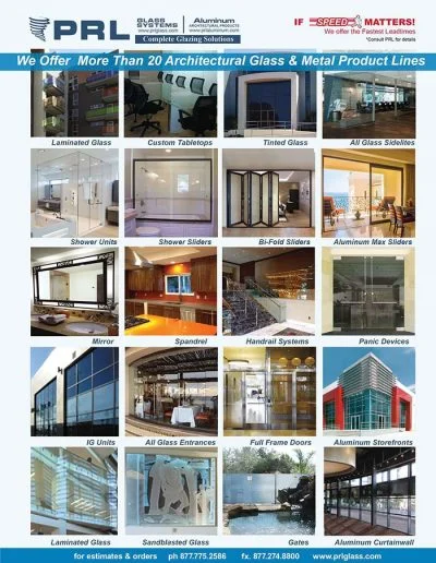 PRL Glazing Products