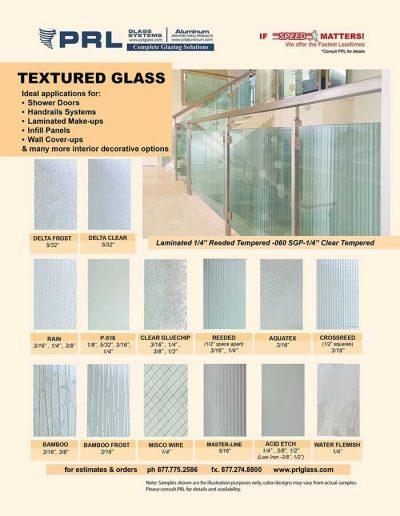 PRL Textured Glass