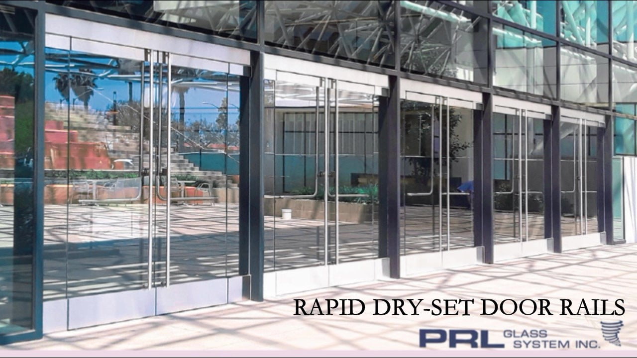 Rapid Dry Set Door Rails Video